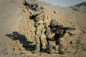 Indian Army Colonel in uniform during official duty.