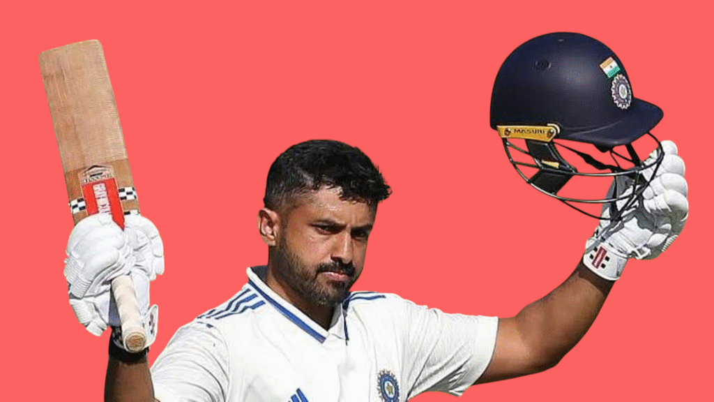 Karun Nair: The Forgotten Triple Centurion of Indian Cricket – A Story of Talent, Triumph, and Turbulence
