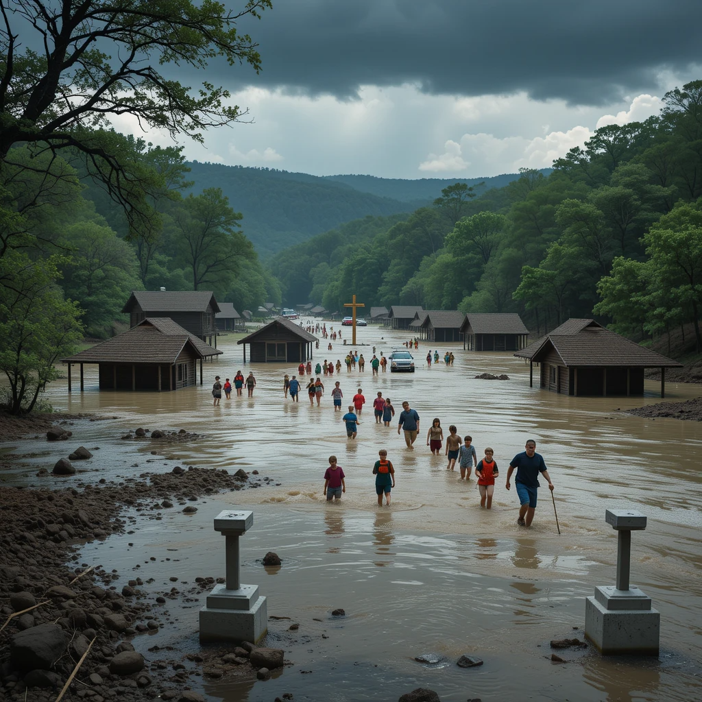 Camp Mystic Flooding